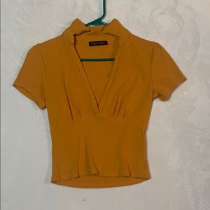 Orange shirt